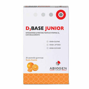  - D3base Junior 30 Caramelle Gommose Arancia
