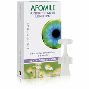 Afomill - Afomill Rinfrescante Senza Conservanti 10 Fiale Da 0,5ml