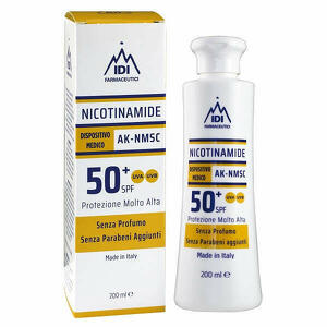  - Nicotinamide Ak-nmsc 50+SPF Protezione Molto Alta 200ml
