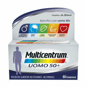 Multicentrum - Multicentrum Uomo 50+ 60 Compresse