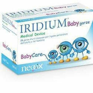  - Garza Oculare Medicata Iridium Baby 28 Pezzi
