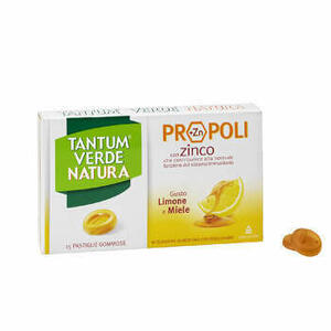  - Tantum Verde Natura 15 Pastiglie Gommose Limone & Miele