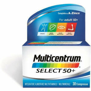 Multicentrum - Multicentrum Select 50+ 30 Compresse