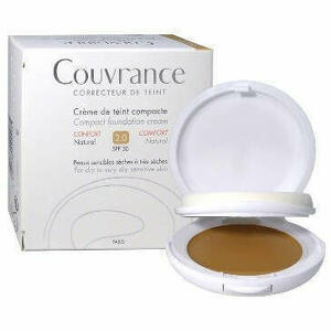 Avène - Eau Thermale Avene Couvrance Crema Compatta Colorata Nf Comfort Naturale 9,5 G