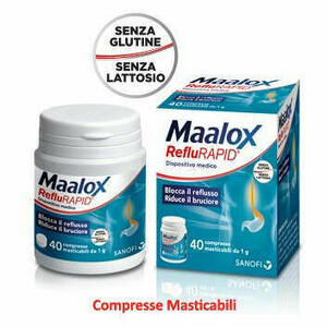 Maalox - Maalox Reflurapid 40 Compresse Masticabili