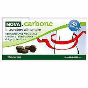 Nova Argentia - Nova Carbone Vegetale 40 Compresse