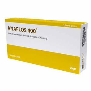  - Anaflos 400 15 Compresse 400mg