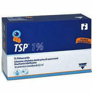  - Tsp 1% Soluzione Oftalmica Umettante Lubrificante 30 Flaconcini Monodose 0,5ml