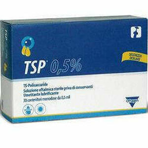  - Tsp 0,5% Soluzione Oftalmica Umettante Lubrificante 30 Flaconcini Monodose 0,5ml