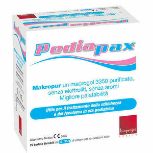 Bioprojet - Pediapax Polvere 20 Bustineine 13,125 G