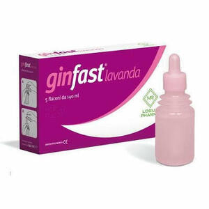  - Lavanda Vaginale Ginfast Confezione Da 5 Flaconcini Da 140ml