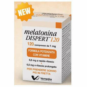 Vemedia Pharma - Melatonina Dispert 120 Compresse