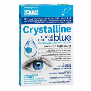  - Crystalline Blue Gocce Oculari Monodose 10 Fiale 0,5ml