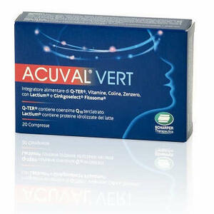  - Acuval Vert 20 Compresse 1,2 G
