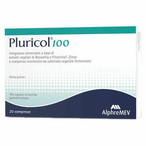 Agave Farmaceutici - Pluricol 100 20 Compresse
