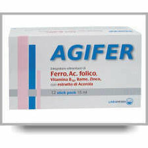 Agips Farmaceutici - Agifer 12 Stick 15ml