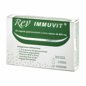Rev Pharmabio - Rev Immuvit 20 Compresse