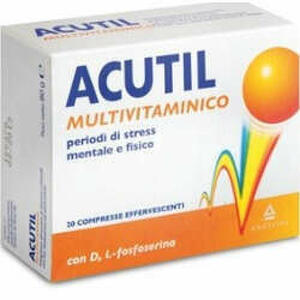  - Acutil Multivitaminico 20 Compresse Effervescente