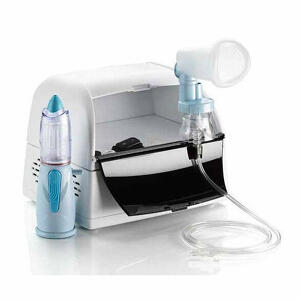 Air Liquide Medical Syst. - Aerosol Sistema Modulare Nebula Con Ampolla M2000+maschera+soluzione Nasale Rinowash Per Terapie Inalatorie