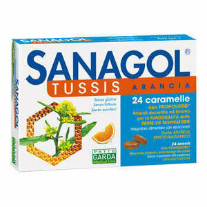  - Sanagol Tuss Arancia 24 Caramelle