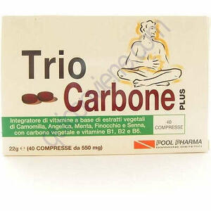 Triocarbone - Triocarbone Plus 40 Compresse