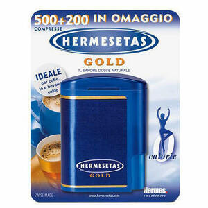  - Hermesetas Gold 500+200 Compresse 35 G