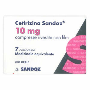 Sandoz - 10 Mg Compresse Rivestite Con Film7 Compresse In Blister Pvc/alu