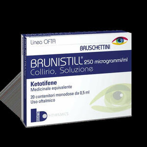 Bruschettini - 0,025% Collirio, Soluzione20 Contenitori Monodose