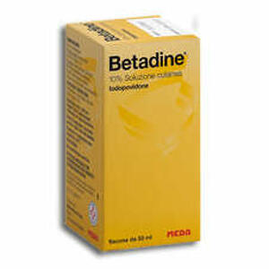 Viatris Betadine - 10% Soluzione Cutanea1 Flacone 50 Ml