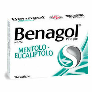 Reckitt Benagol - Pastiglia Gusto Mentolo-eucaliptolo 16 Pastiglie