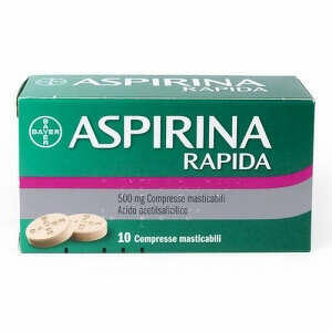 Bayer Aspirina - Rapida 500 Mg Compresse Masticabili 10 Compresse