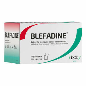 Doc Oftalmici - Blefadine 14 Salviette Monouso Per Detersione Perioculare