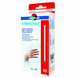  - Master-aid Sterigrap Strip Adesivo Sutura Ferite 75x3 Mm 10 Pezzi