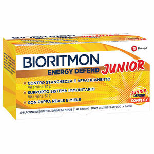  - Bioritmon Energy Defend Junior 10 Flaconcini 10ml
