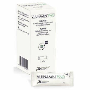  - Vulnamin Pwd Medicazione Interattiva In Polvere Di Sodio Jaluronato E Aminoacidi 2 Stick Pack