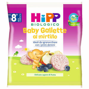  - Hipp Baby Gallette Di Riso Al Mirtillo 30 G