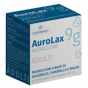  - Microclismi Per Adulti Aurolax 6 Contenitori 9 G
