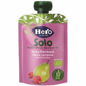  - Hero Solo Frutta Frullata 100% Bio Pera E Lampone 100 G
