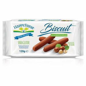  - Happy Farm Biscuit Nocciola 120 G