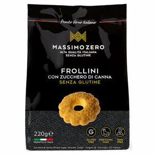  - Massimo Zero Frollini Zucchero Di Canna 220 G