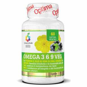 Optima Naturals - Colours Of Life Omega 3-6-9 Veg 60 Soft Gel