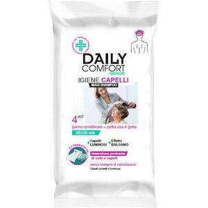  - Daily Comfort Senior Panni Shampoo 4 Pezzi