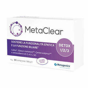 Metagenics - Metaclear 60 Compresse