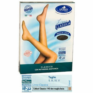 Desa Pharma - Sauber Classico Collant 140 Denari Maglia Liscia Camel 4