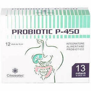 Citozeatec - Probiotic P-450 24 Stick Monodose 10ml