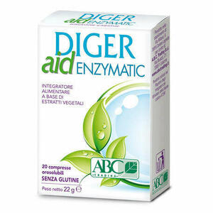  - Diger Aid Enzymatic 20 Compresse