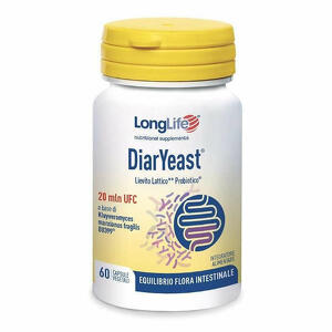  - Longlife Diaryeast 60 Capsule Vegetali