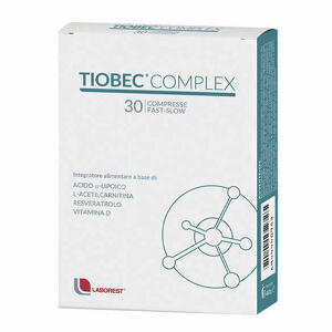  - Tiobec Complex 30 Compresse Fast Slow