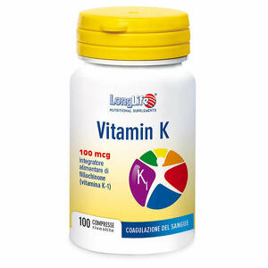  - Longlife Vitamin K 100mcg 100 Compresse
