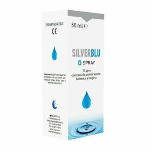 Biogroup - Silver Blu G Spray Via Orale Contrasta La Proliferazione Batterica E Fungina 50ml